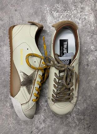 Golden goose true star beige