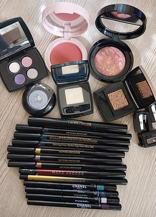 Румяна, карандаш для глаз, тени lancome chanel, оригинал.