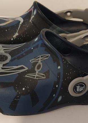 Сабо крокси crocs fun lab star wars clogs с12-13 на 28-29 устілка 18.5 см. оригінал