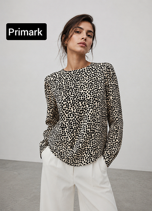 Блуза женская в горошек от бренда primark s