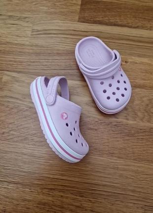 Шлепанцы кроксы аквашузы crocs (207005) / размер 24 (c7) оригинал