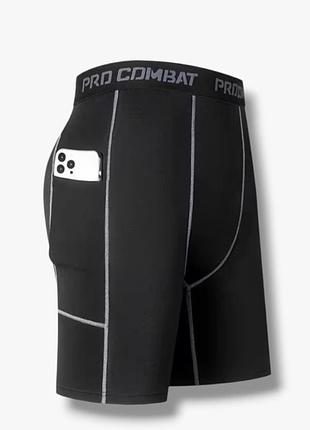 Компрессионные шорты pro combat training