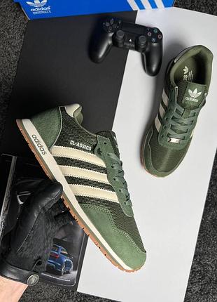 Мужские кроссовки adidas cl moss beige