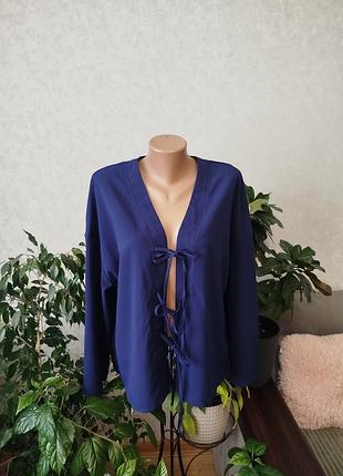Блуза oversized, кимоно