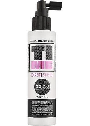 Спрей для защиты волос от влаги и термического воздействия bbcos time expert shield 150 мл
