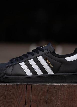 Adidas superstar black 6
