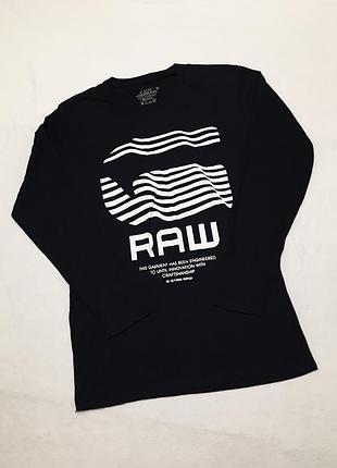 Свитшот g-star raw черный оригинальный легкий кофта лонгслив
