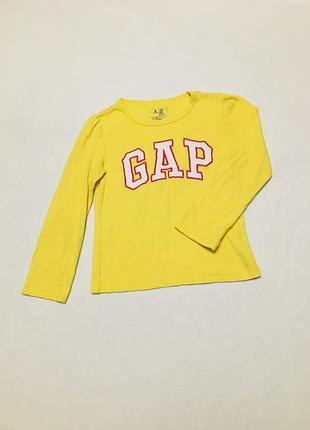 Красивый свитшот gap на 4-5 лет 104-110см оригинальный лонгслив кофта яркая