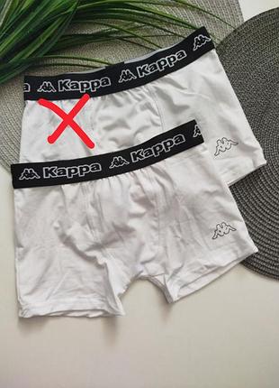 Трусы боксеры для спорта на мальчика kappa ×primark 6/7р.