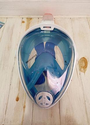 Полнолицевая маска для снорклинга aqua sphere aquatics hydroair