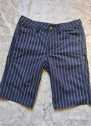 Мужские хлопковые шорты в полоску g star raw 5622 3d