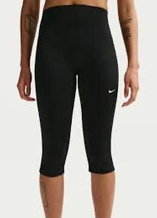 Лосіни укорочені спортивні легінси лосини nike велосипедки s 36 короткі капрі бріджі