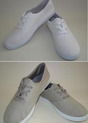 Кеди rgp текстиль колір білий сірий (36-41р) код 3130