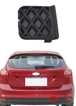 Заглушка буксирувального гака заднього бампера ford focus mk3 hatchback 2011-2014 1705332