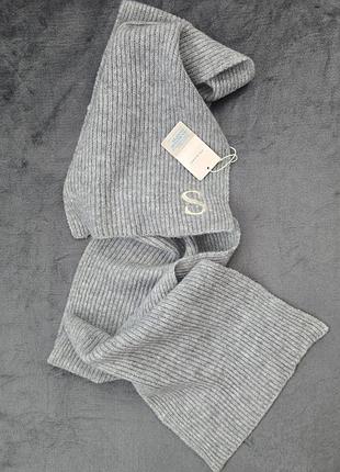 Шарф, зима, сірий, primark.