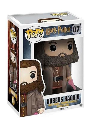 Фігурка funko pop фанко поп серія harry potter rubeus hagrid 07 (15см)