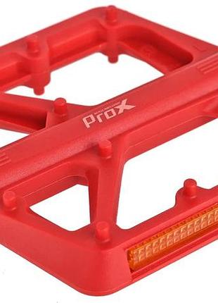 Педали prox base 42 нейлон, пара, красный (c-pe-0175)