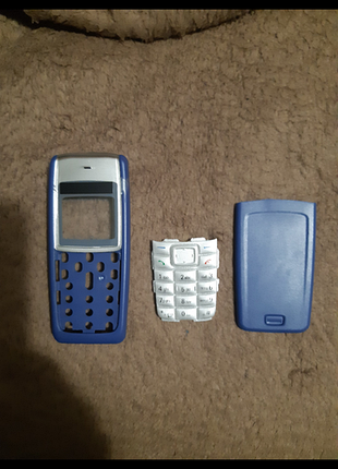 Корпус nokia 1110/1110i/1112 новый синий с клавиатурой