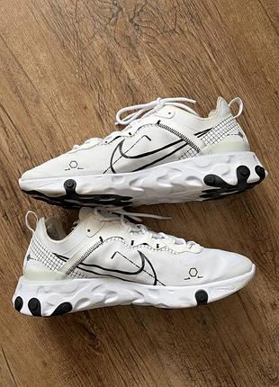 Кросівки nike react element 55 white 4
