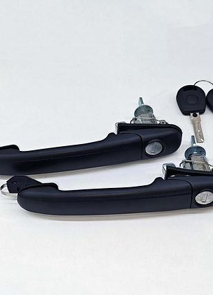 Набор ручек на передние двери ford galaxy с ключами левая / правая 1995-2006