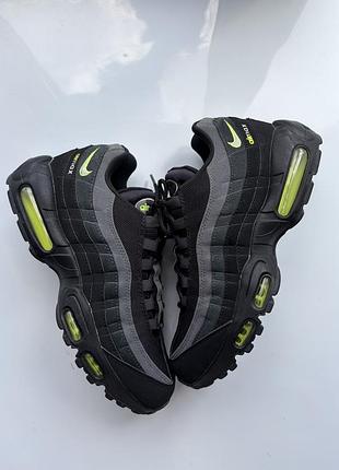 Кросівки nike air max 95 retro black neon