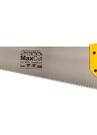 Ножівка по дереву mastertool 450 мм 7t х 1" х 3d (потрійна заточка) (14-2045)