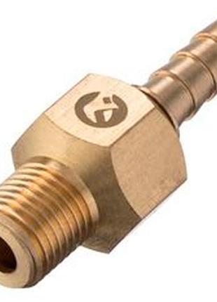 Шарнир поворотный intertool-storm наружная резьба 1/4" на шланг 8 мм (pt-2205)