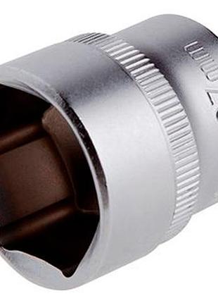 Головка шестигранна intertool 27мм x 1/2" матова (et-2027)