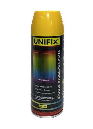 Эмаль универсальная unifix 400мл ral 1028 желто-дынный (951016)