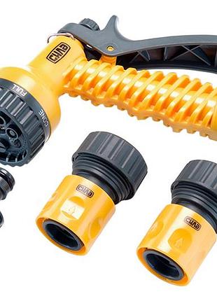 Набір для поливу сила 1 пістолет x 1 адаптер 1/2" x 3/4" x 2 конектори 3/4" (4шт) (551288)