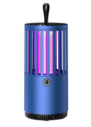 Лампа-ловушка для комаров бытовая с зарядкой от usb 1001 mosquito lamp, портативная