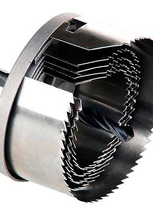 Набор сверл корончатых по гипсокартону apro 60-95 x 30мм (5шт) (812035)