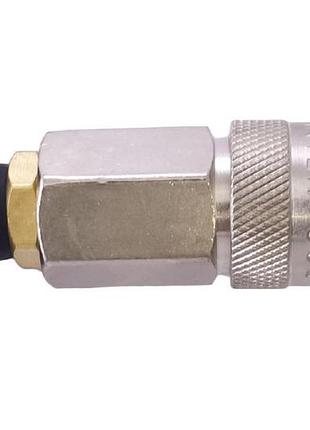 Трійник на шланг і швидкороз'ємне з'єднання intertool 6 мм (pt-1866)