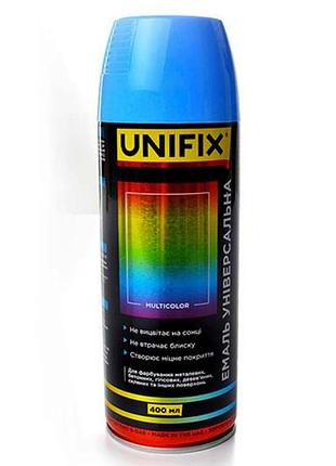 Эмаль универсальная unifix 400мл ral 5012 голубой (951024)