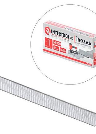 Пневмогвоздь intertool 16 мм (5000 шт.) (pt-8616)