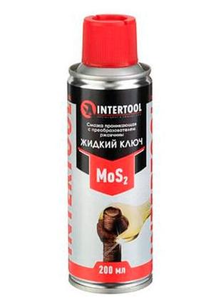 Смазка проникающая intertool 200 мл жидкий ключ (fs-4120)