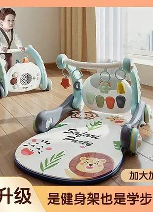 Ходунки на колесах з матрацом для розвитку (376) (bluetooth)