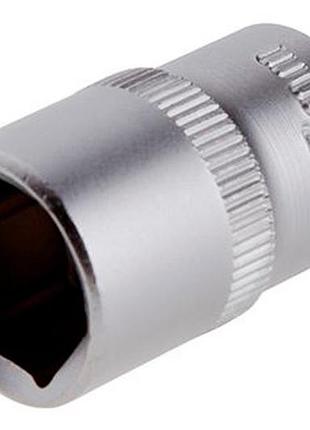 Головка шестигранна intertool 17мм x 1/2" матова (et-2017)
