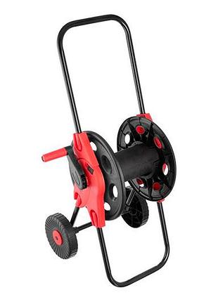 Катушка для шланга intertool до 45 м на колесах (ge-3003)