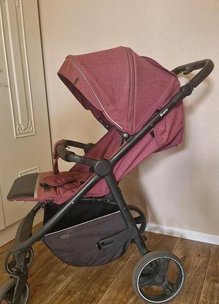 Візок прогулянковий carrello bravo  chili red