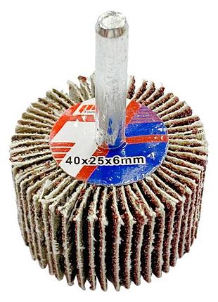 Круг лепестковый в оправке sprut 40 x 25мм x р80 (п-klo-14100)