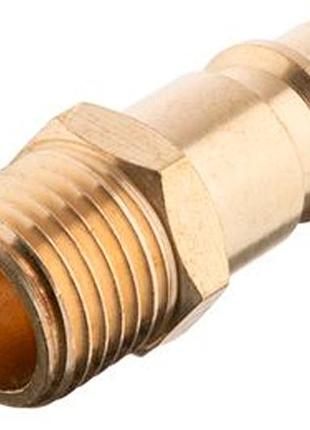 Штуцер intertool c наружной резьбой 1/4" на ответную часть (pt-1820)
