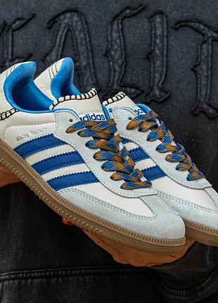 Adidas wales bonner x samba wonder clay royal blue