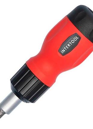 Викрутка intertool реверсивна 6 од. (vt-1009)