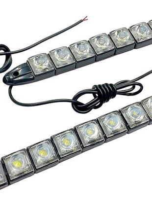 Дневные ходовые огни для авто дополнительный свет 8 led (s-ven-1141)
