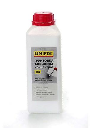 Ґрунтовка акрилова unifix 1кг x 1:4 концентрат (951101)