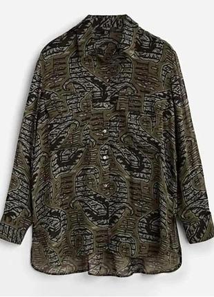 Блуза блузка сорочка рубашка massimo dutti