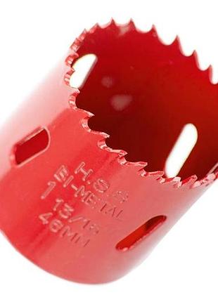 Свердло корончате біметалічне intertool 46 мм x 7/16" (sd-5646)