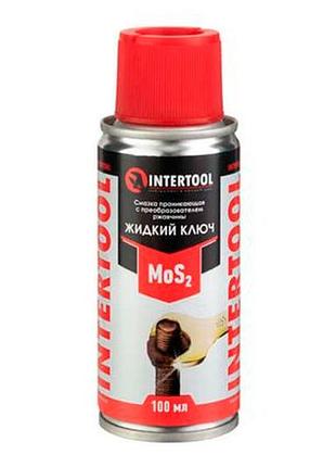 Смазка проникающая intertool 100 мл жидкий ключ (fs-4110)