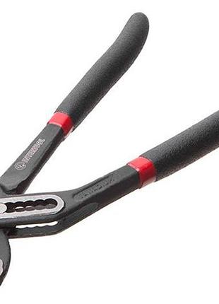 Клещи трубные intertool 180 мм фосфат (nt-0160)